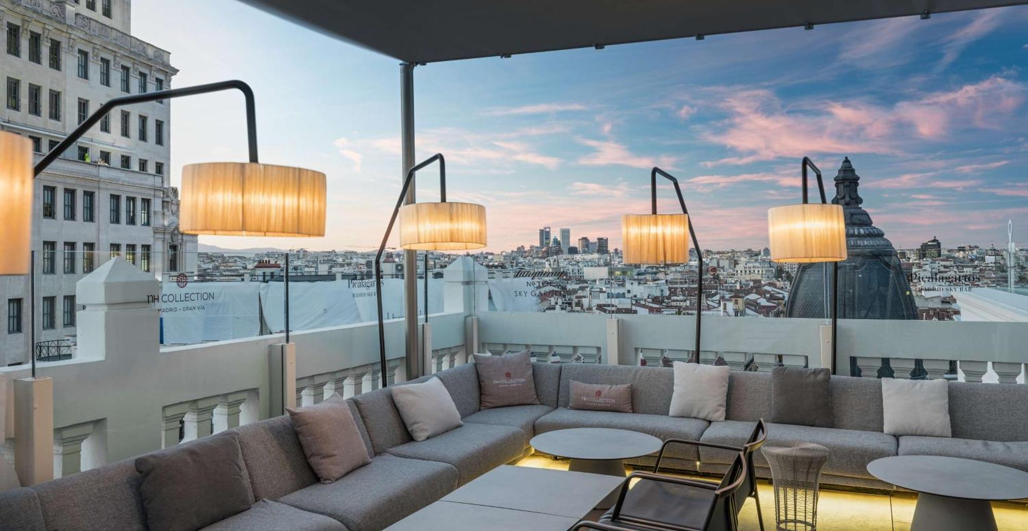 Nh Collection Madrid Gran Via Hotel Bagian luar foto