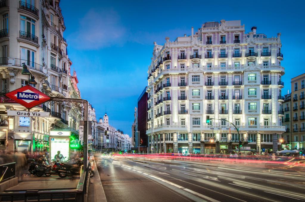 Nh Collection Madrid Gran Via Hotel Bagian luar foto
