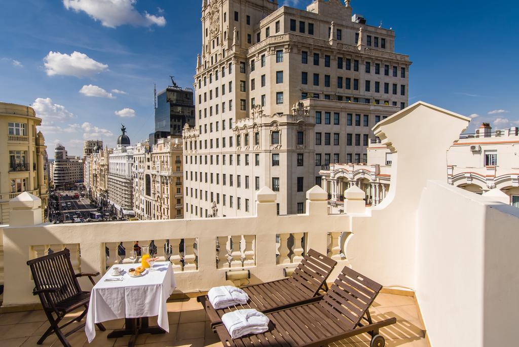 Nh Collection Madrid Gran Via Hotel Bagian luar foto